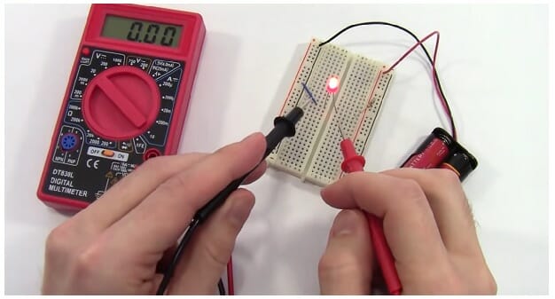 testing using multimeter