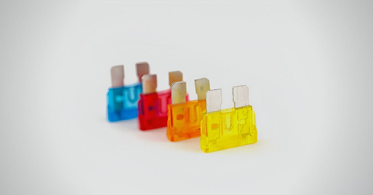 colorful car fuses