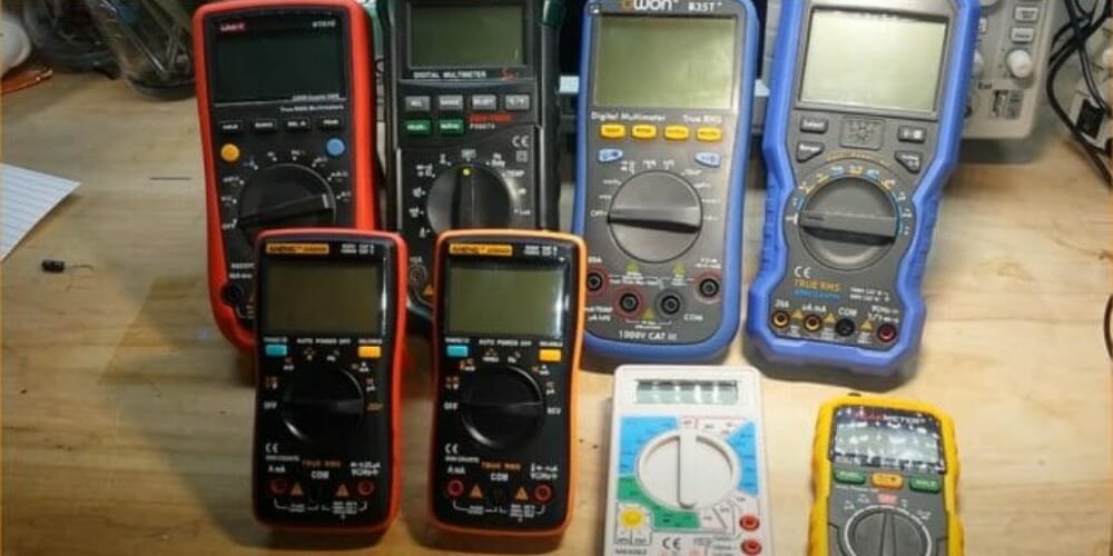 different multimeters