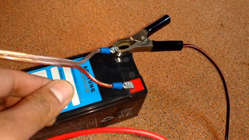 connecting ignition coil to battery