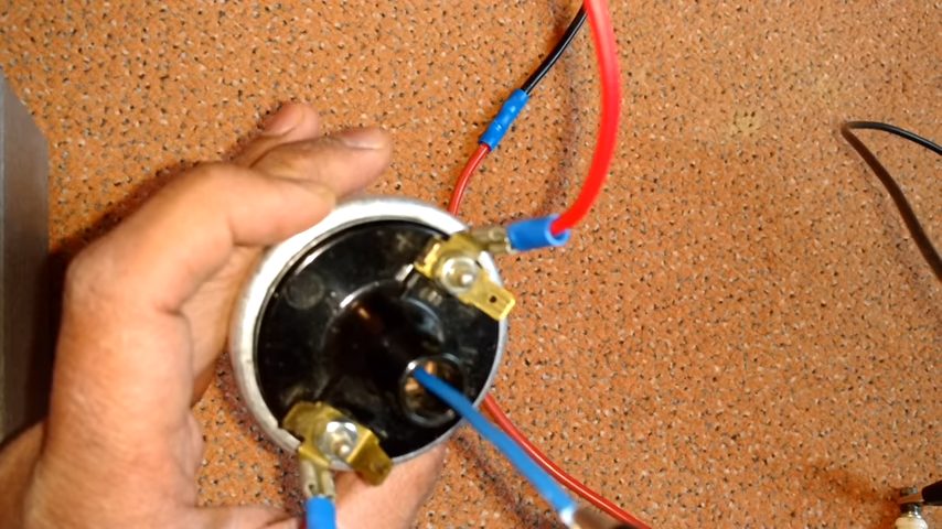 connecting ignition coil to spark plug