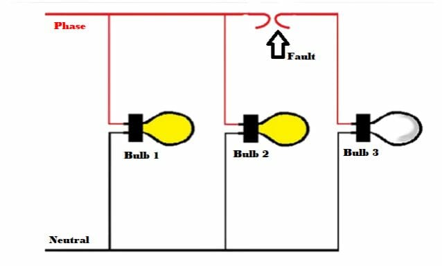 diagram: parallel lamp