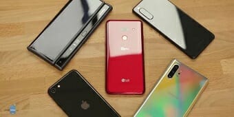 different cellphone models