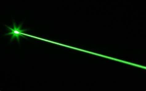 green laser light