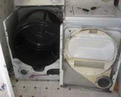 inside of a large appliance