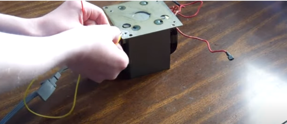 wiring microwave transformer
