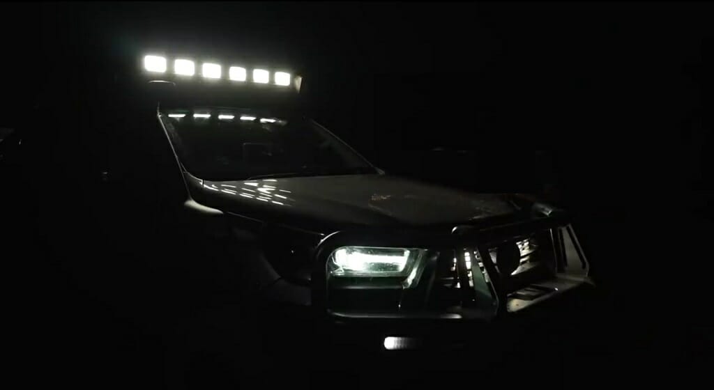 Off-Road car with Lights