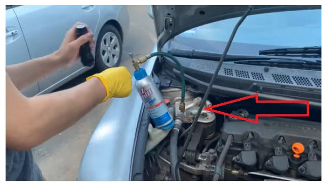 adding refrigerant to a system