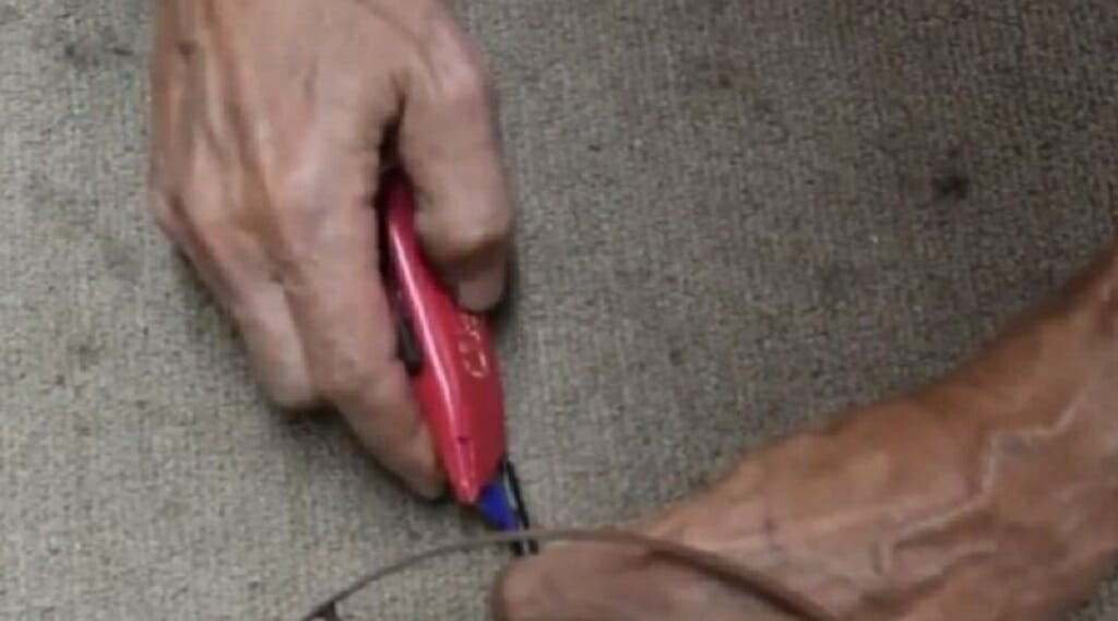 arranging the wires
