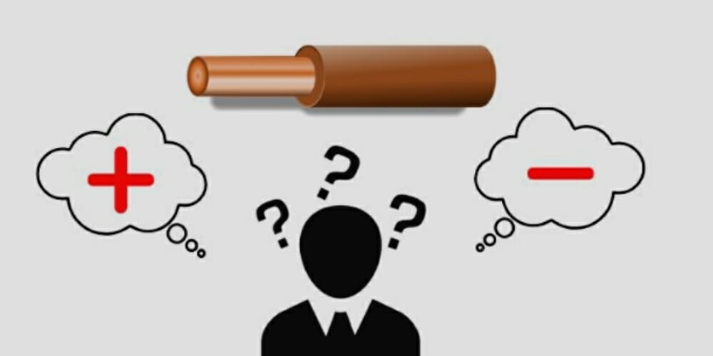 brown wire: positive or negative