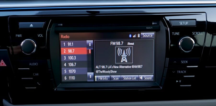 car stereo - fm98.7