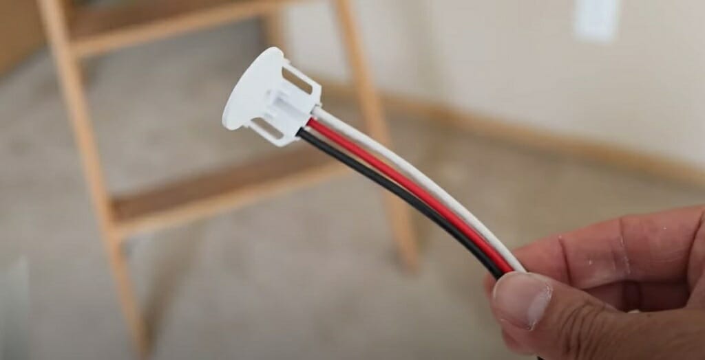 connecting the wire harness