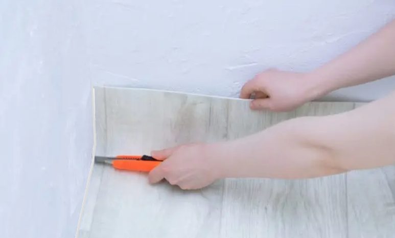 cutting the strips