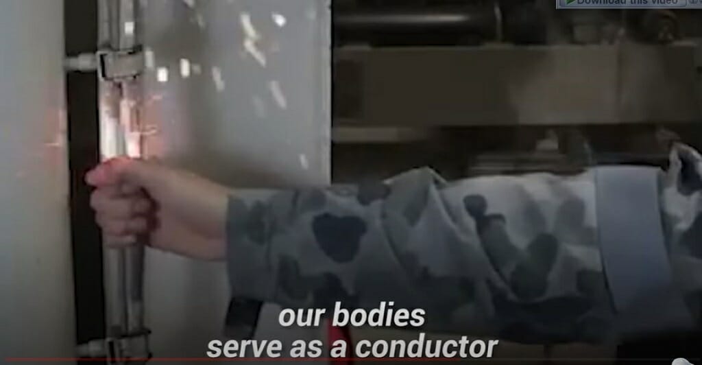 human body as conductor