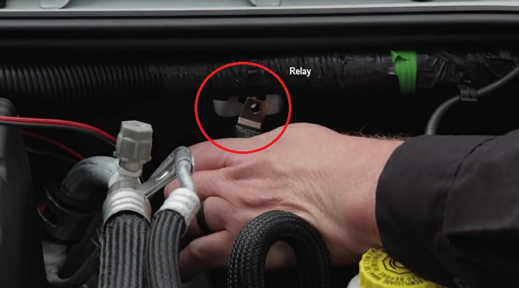installing relay for the off-road light