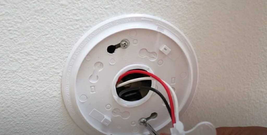 installing the mounting bracket