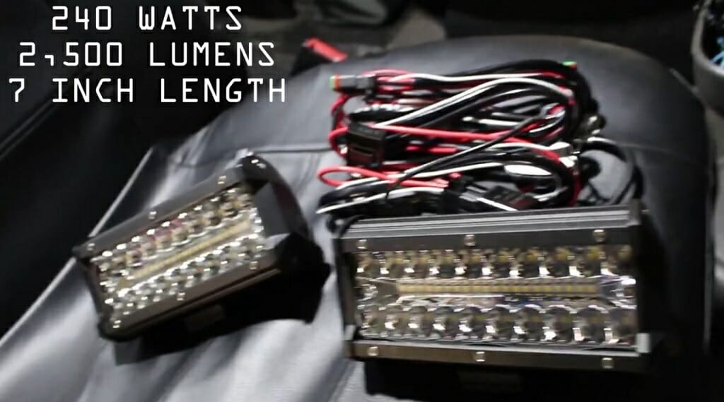 lumen lights with wires