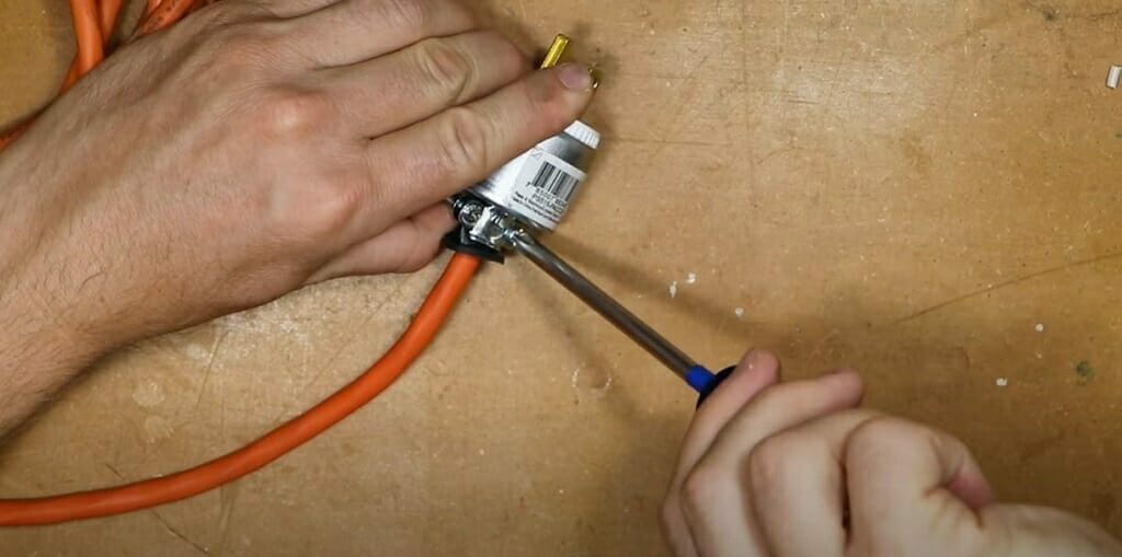 re-assemble back the male plug