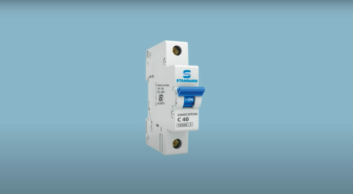 standard single-pole breaker