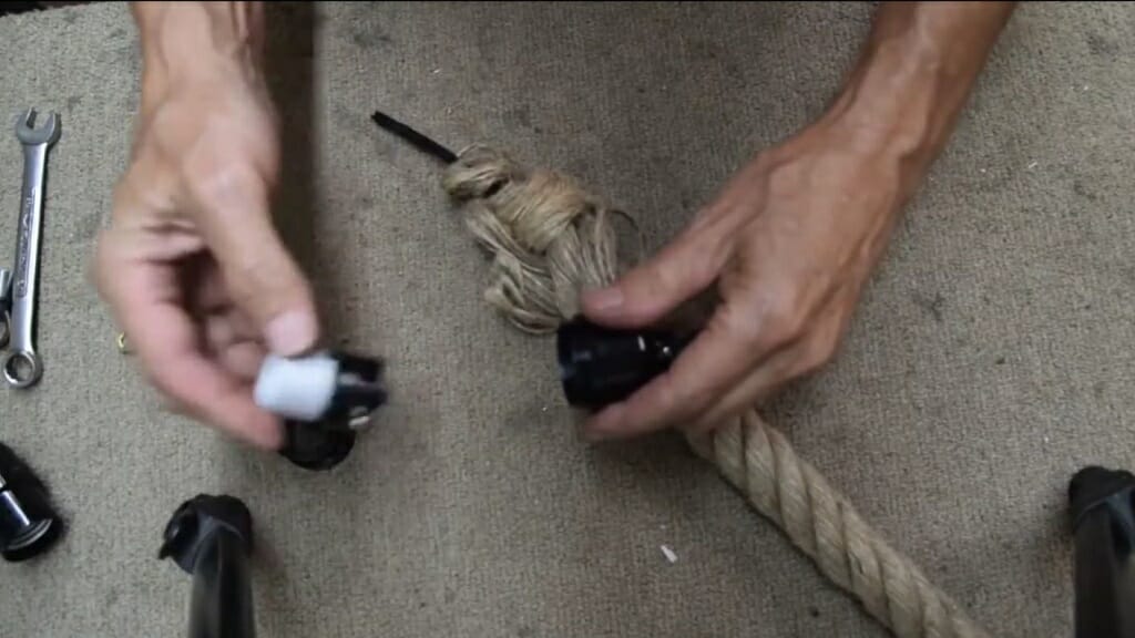 take out the interior socket