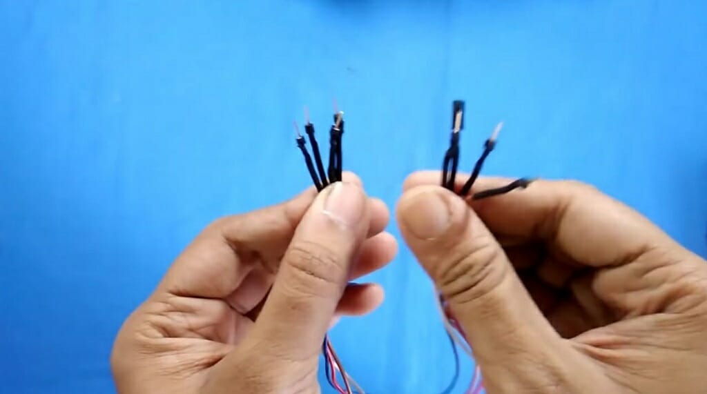 testing the jumper wire