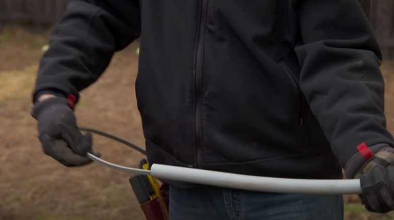 use conduit to protect wire