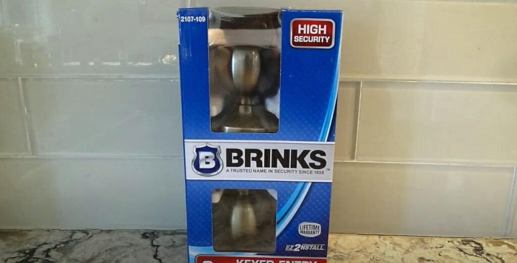 Brink's keyed entry door knob