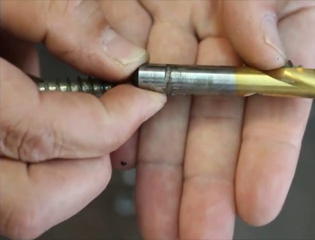 frame of the lag bolt