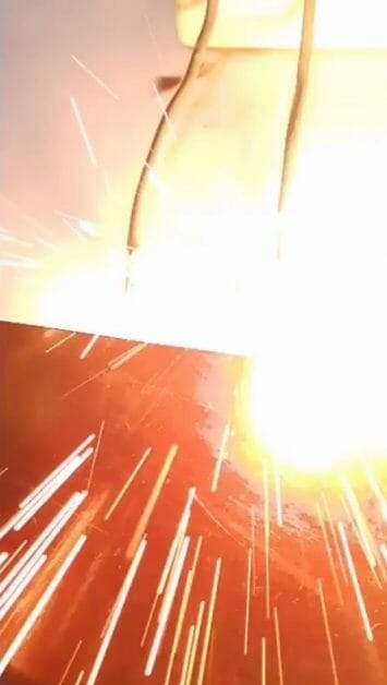 large spark