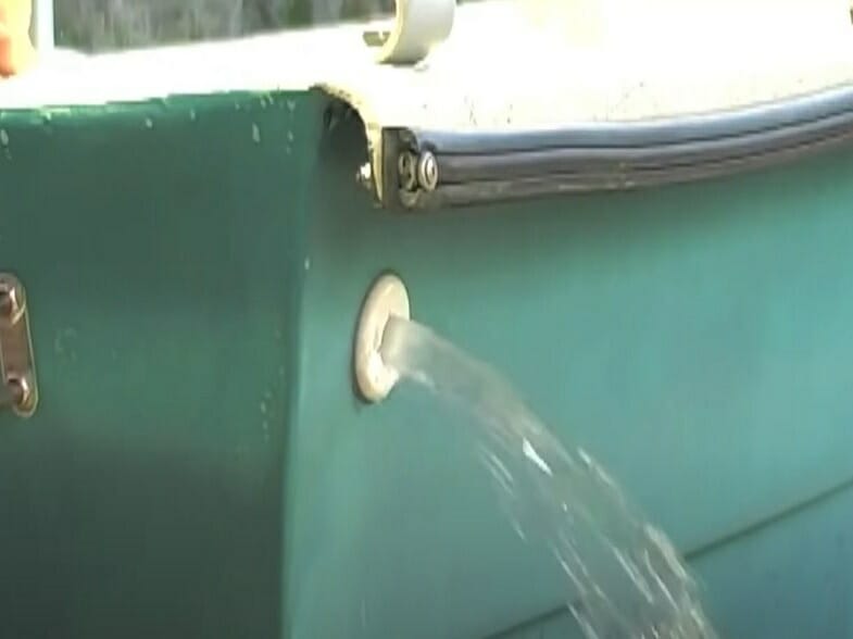 testing new bilge pump