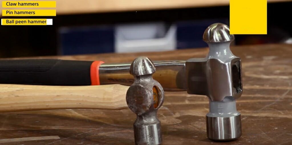 ball peen hammers