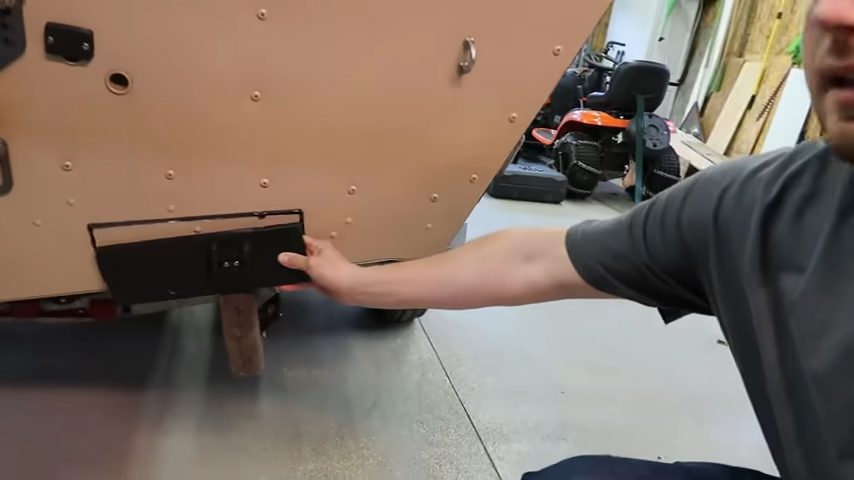 man holding a transducer