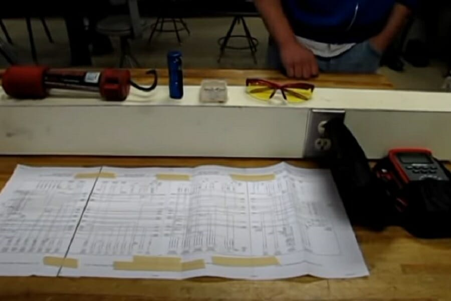 pcm diagram on paper