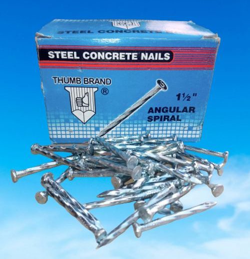 steel concrete nails