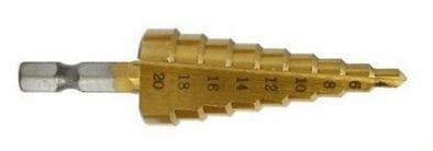 steel step taper drill