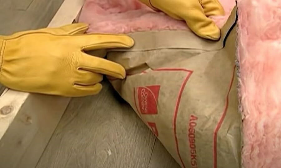 vapor barrier for insulation