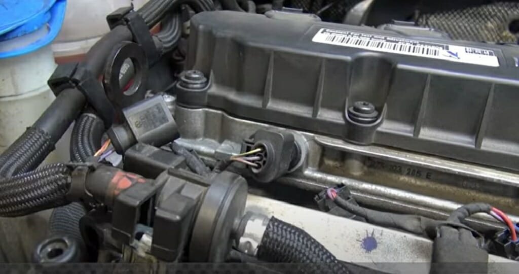 locating the purge valve in an engine