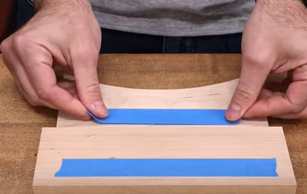 using adhesive glue