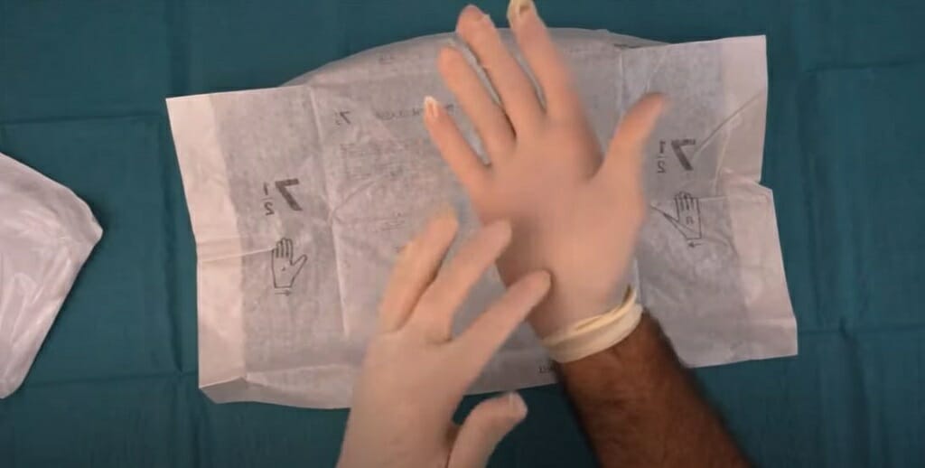 wearing gloves in zoom