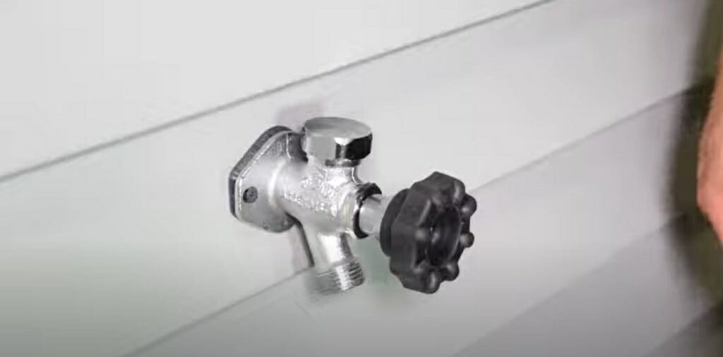 a water supply valve