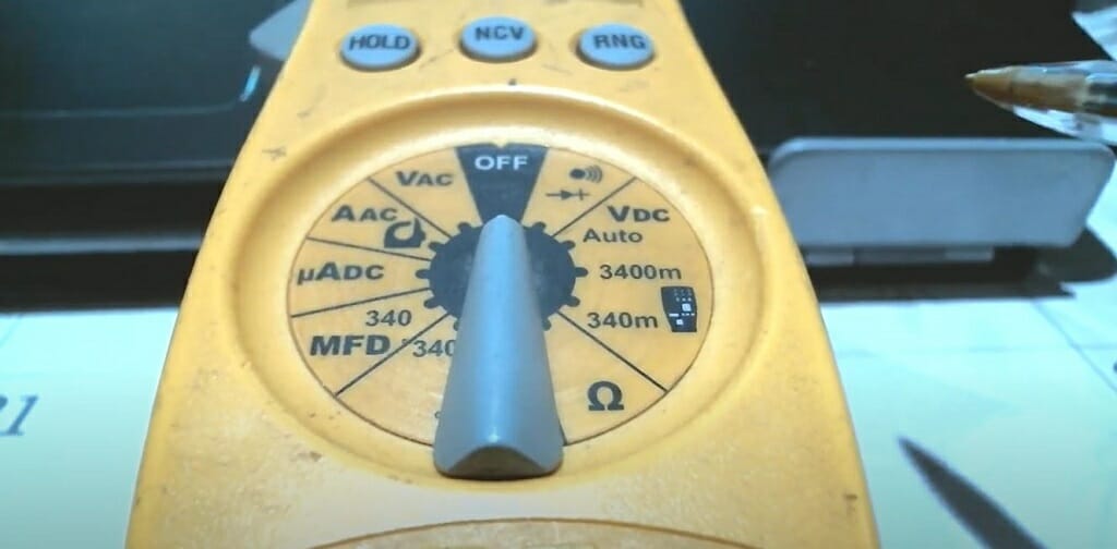 yellow multimeter option setting in zoom
