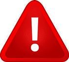 warning sign icon