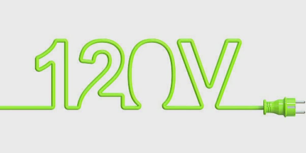 120 volts wire