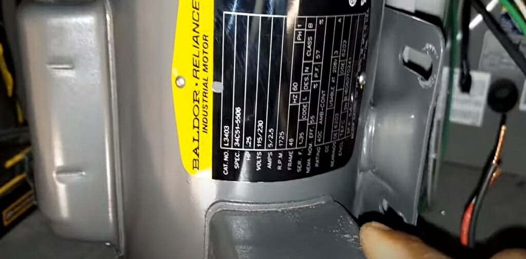read the data plate