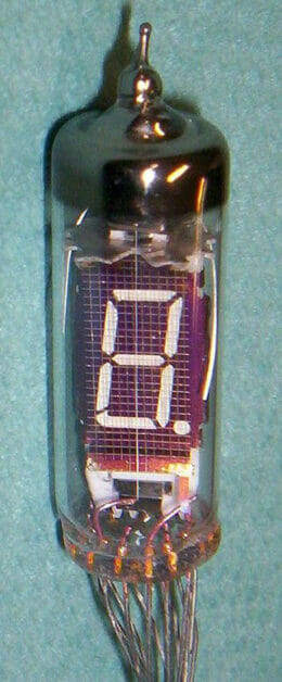 a vacuum fluorescent display