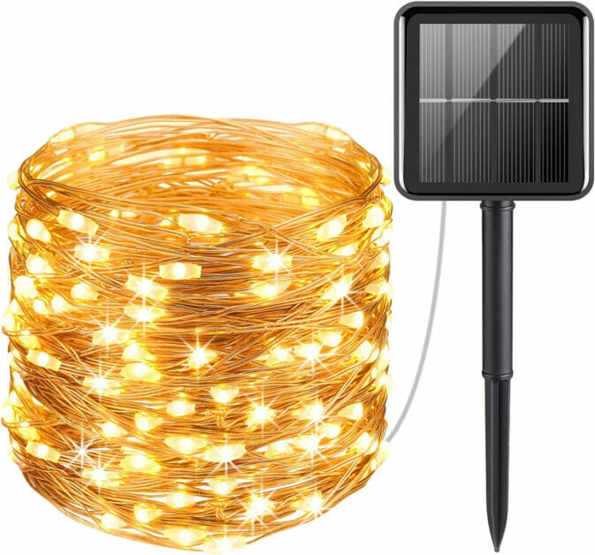 Solar Christmas lights