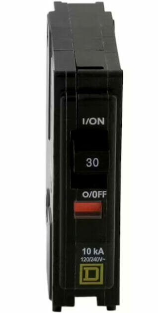 circuit breaker 30-amp single pole