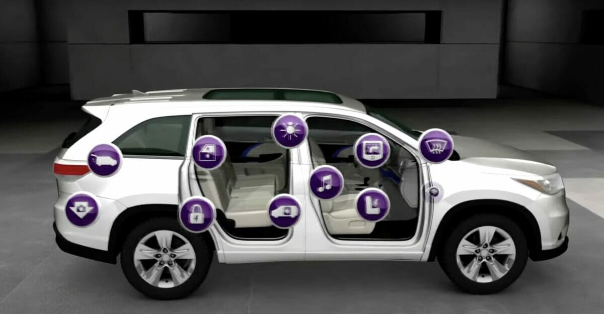 a car with an agm battery technology system