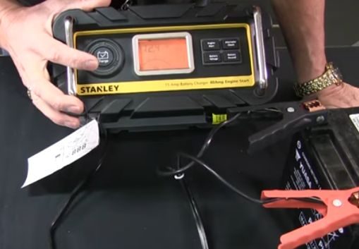 display voltage in float mode