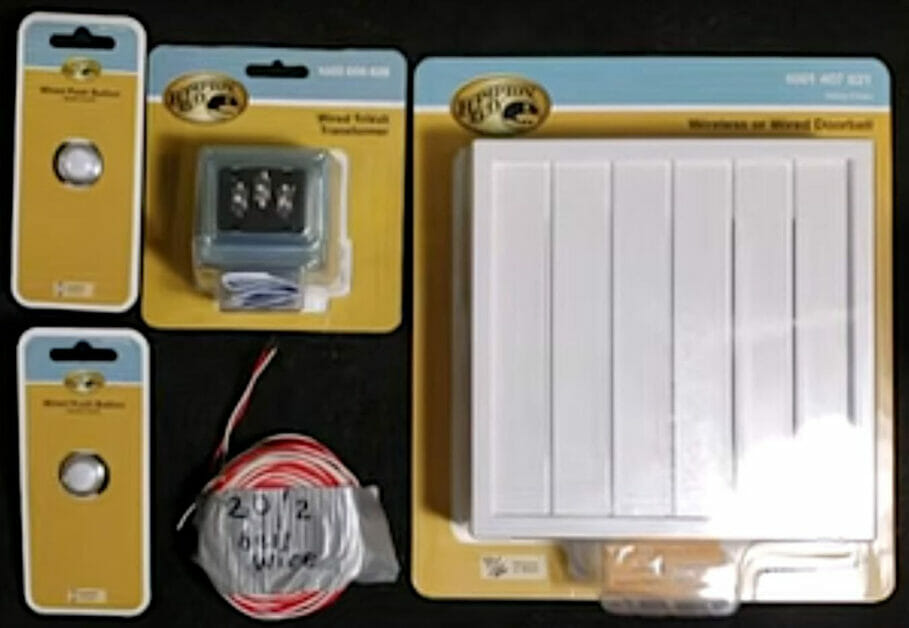 items required to gather or buy for a doorbell